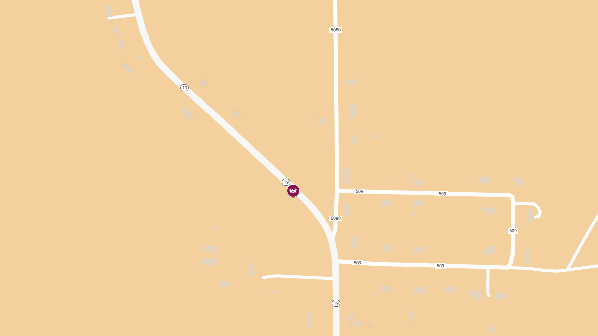 Serious Injuries in Two-Vehicle Crash on Hwy 19 Near CR 5080