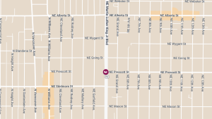 Serious Injury Crash at NE Martin Luther King Jr Blvd & NE Prescott St Linked to Suspected DUI