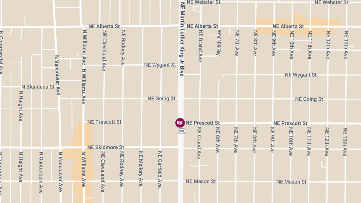 Serious Injury Crash at NE Martin Luther King Jr Blvd & NE Prescott St Linked to Suspected DUI