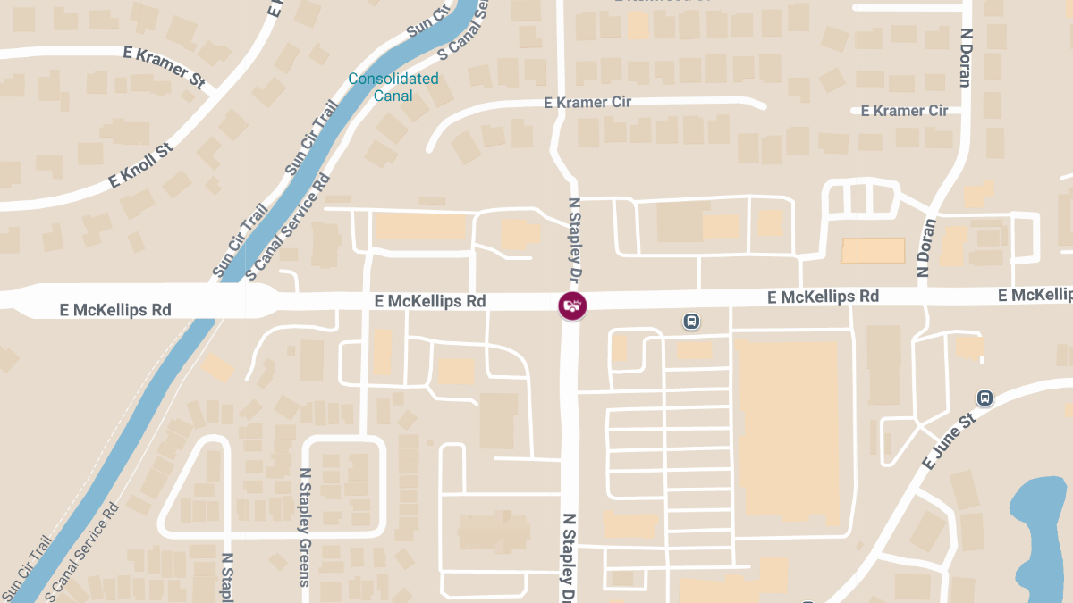 Several Injured in Crash at McKellips Rd & Stapley Dr
