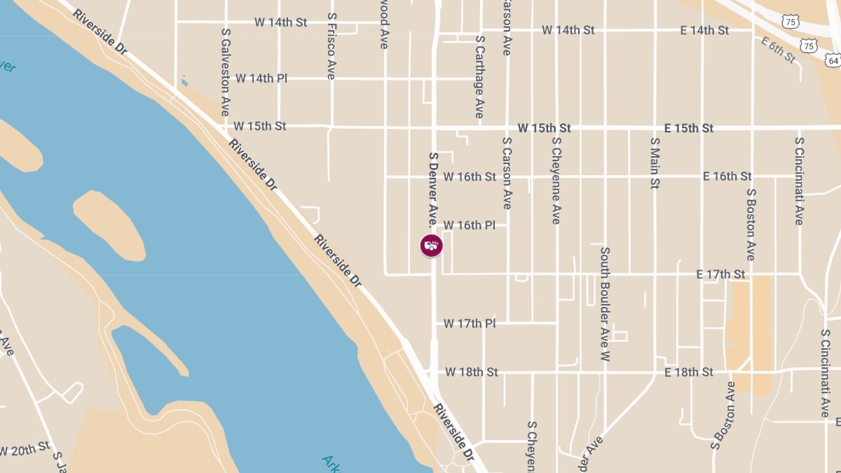 Several Injured in Crash on S Denver Ave in Riverview Area