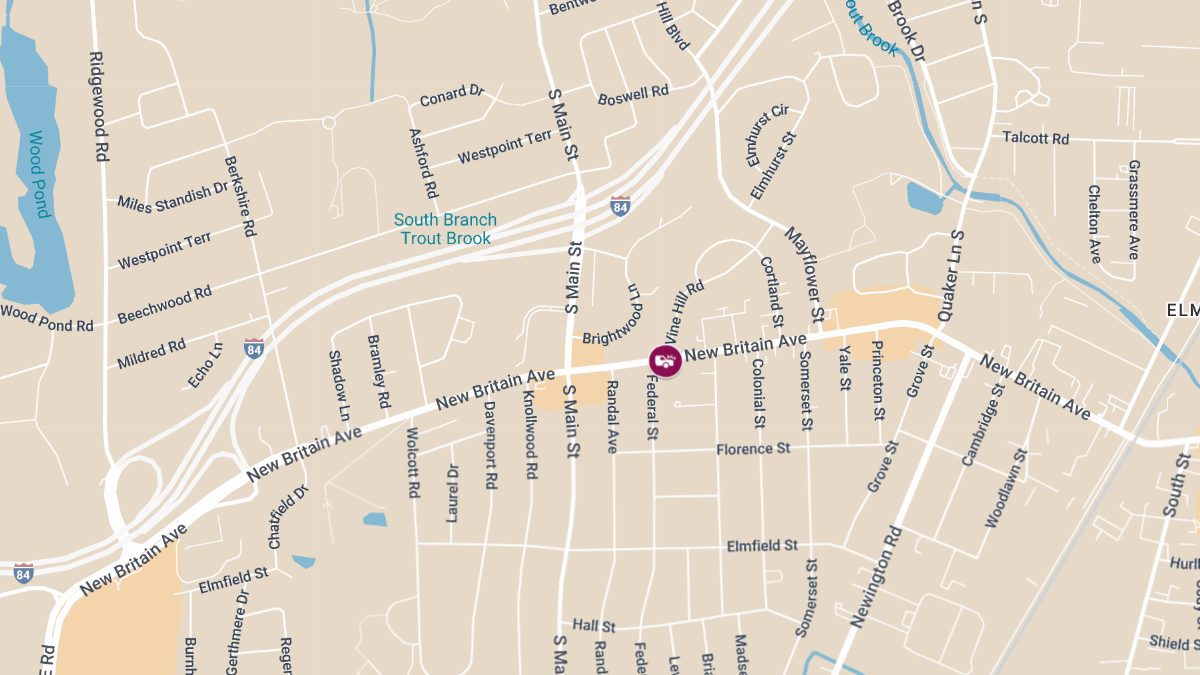 Several Injured in Three-Car Collision on New Britain Ave