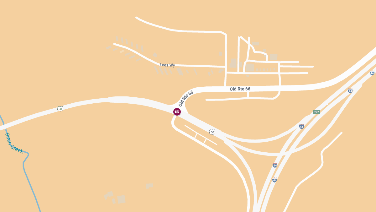 Three-Vehicle Crash on US-50 at Route AT Injures One