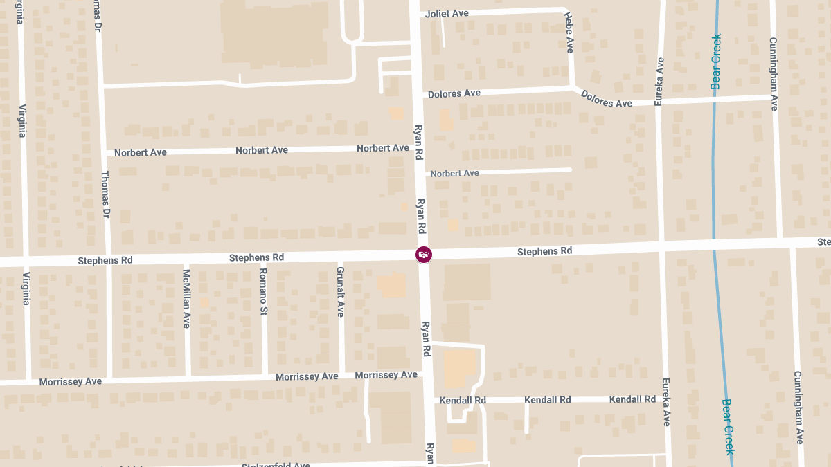 Three-Vehicle Injury Crash Reported at Stephens Rd & Ryan Rd