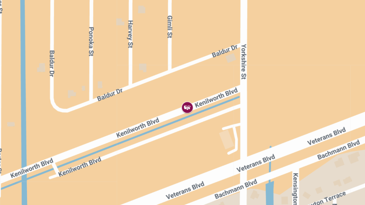Traffic Accident With Injuries and Roadblock at 20657 Kenilworth Blvd