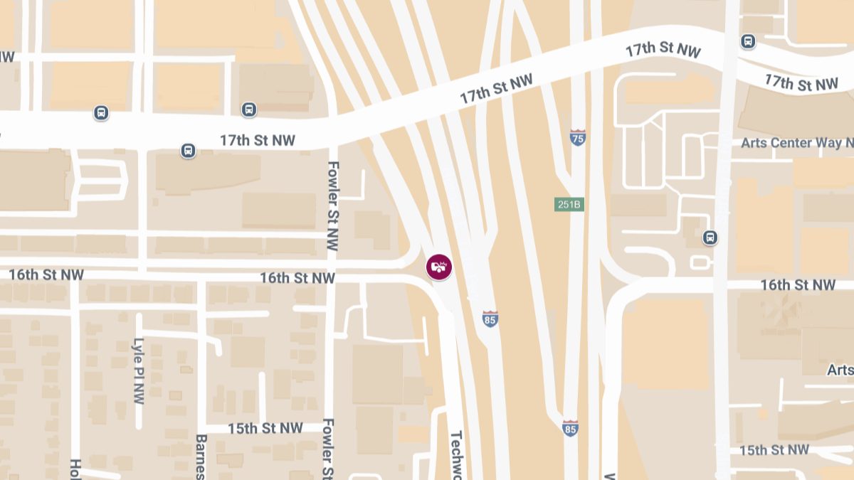 Traffic Accident With Injuries at 16th St NW & I-75