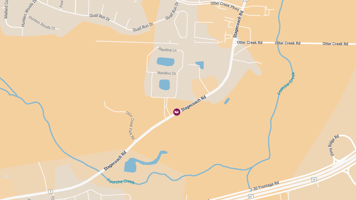 Traffic Collision With Injuries on Stagecoach Rd 