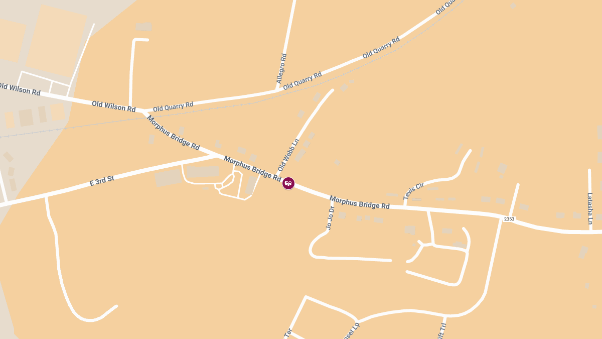 Traffic Crash With Injuries on Morphus Bridge Rd