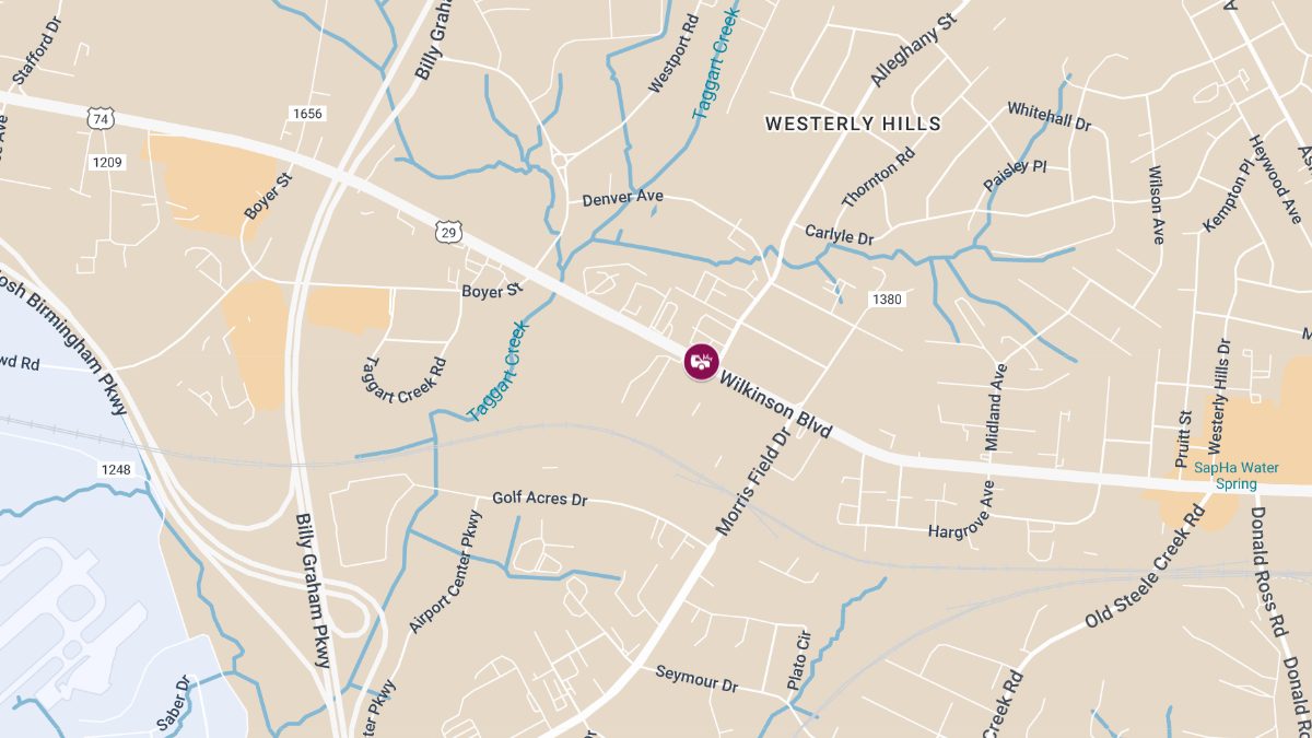 Traffic Crash With Injuries on Wilkinson Blvd