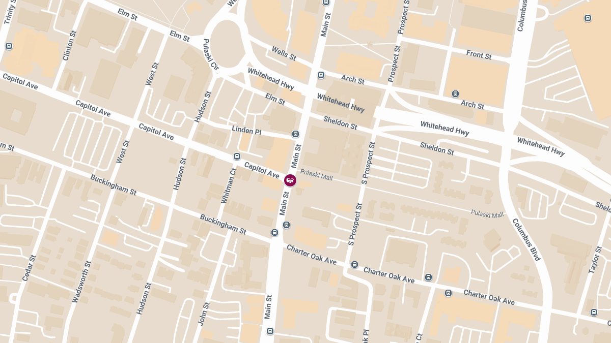Two-Car Collision with Injury Reported at Main St & Capitol Ave