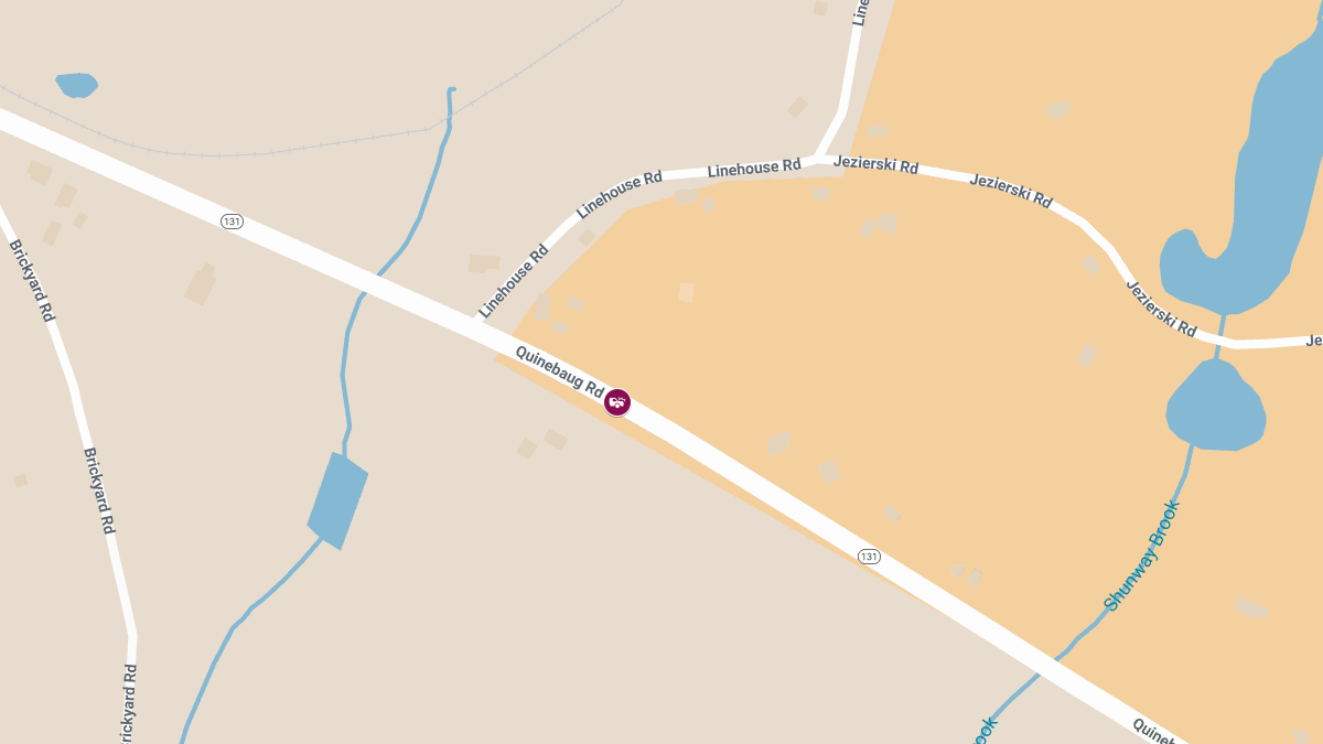 Two-Car Crash With Entrapment on Quinebaug Rd