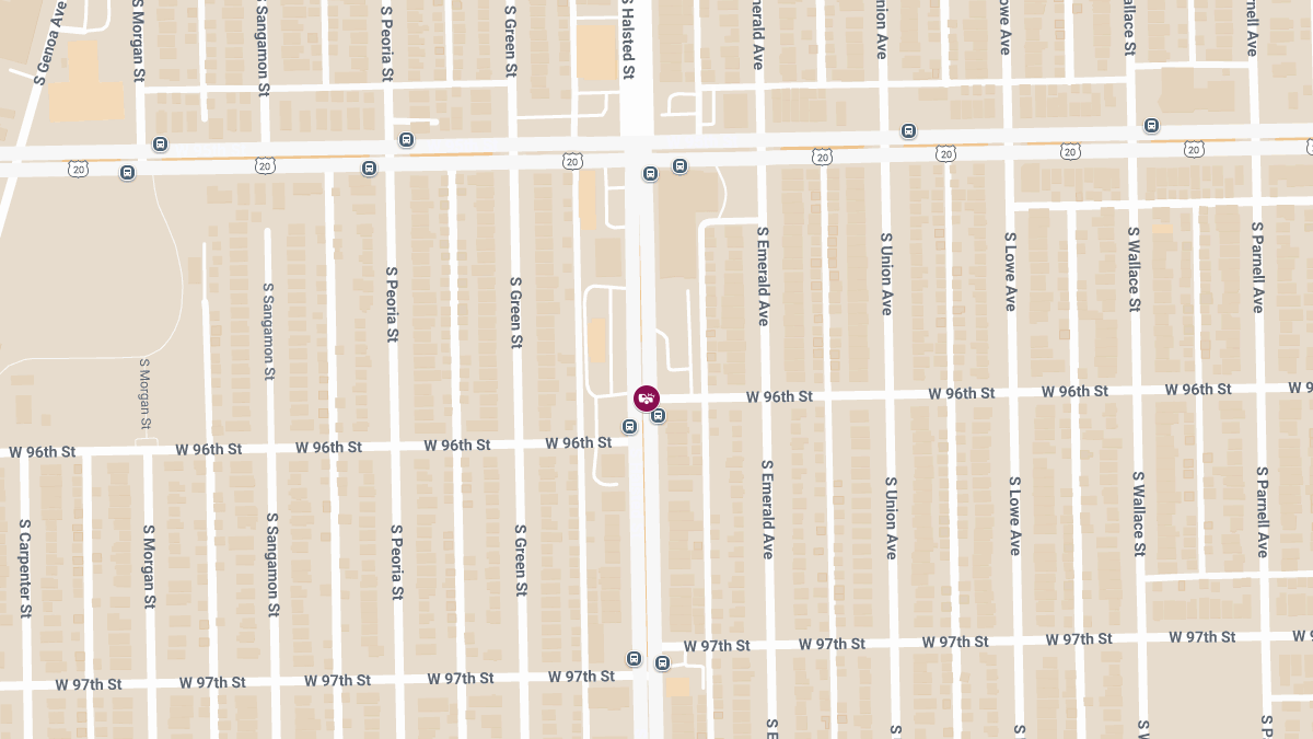 Two-Car Crash at W 96th St & S Halsted St Causes Injuries