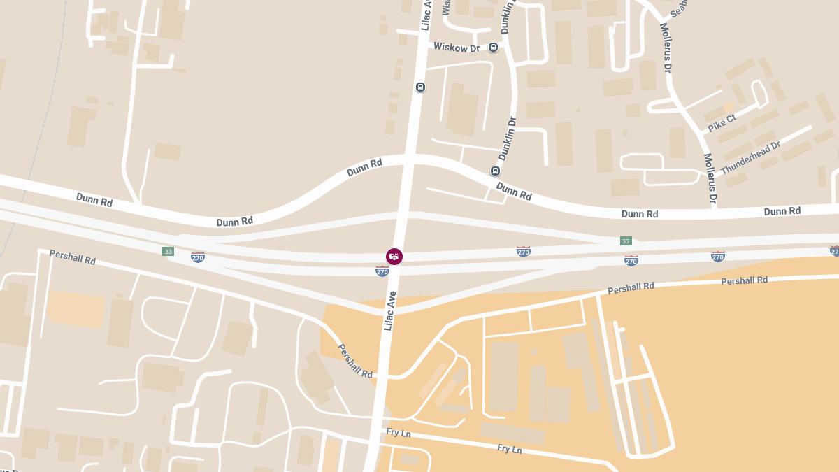 Two Children Injured in Crash on I-270 at Lilac Ave