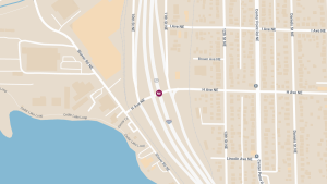 Two Seriously Injured After Vehicle Falls Off I-380 Bridge at H Ave NE