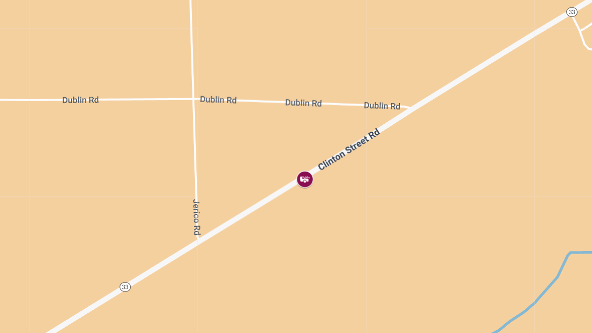Two-Vehicle Accident with Injuries on Clinton Street Road