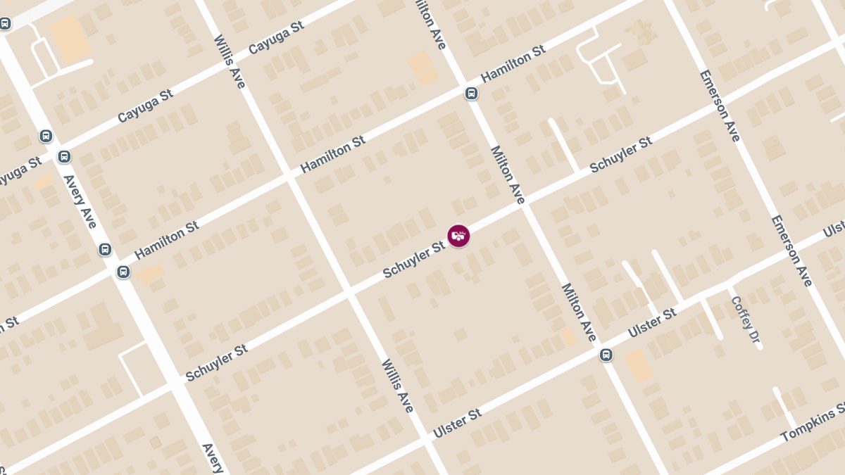 Two-Vehicle Collision on Schuyler St Injures Elderly Woman