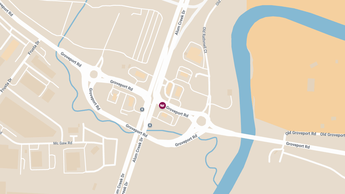 Two-Vehicle Collision with Injuries at 5100 Groveport Rd