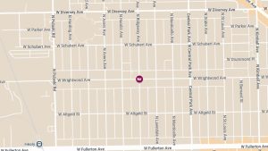 Two-Vehicle Collision with Injuries at N Ridgeway Ave & W Wrightwood Ave