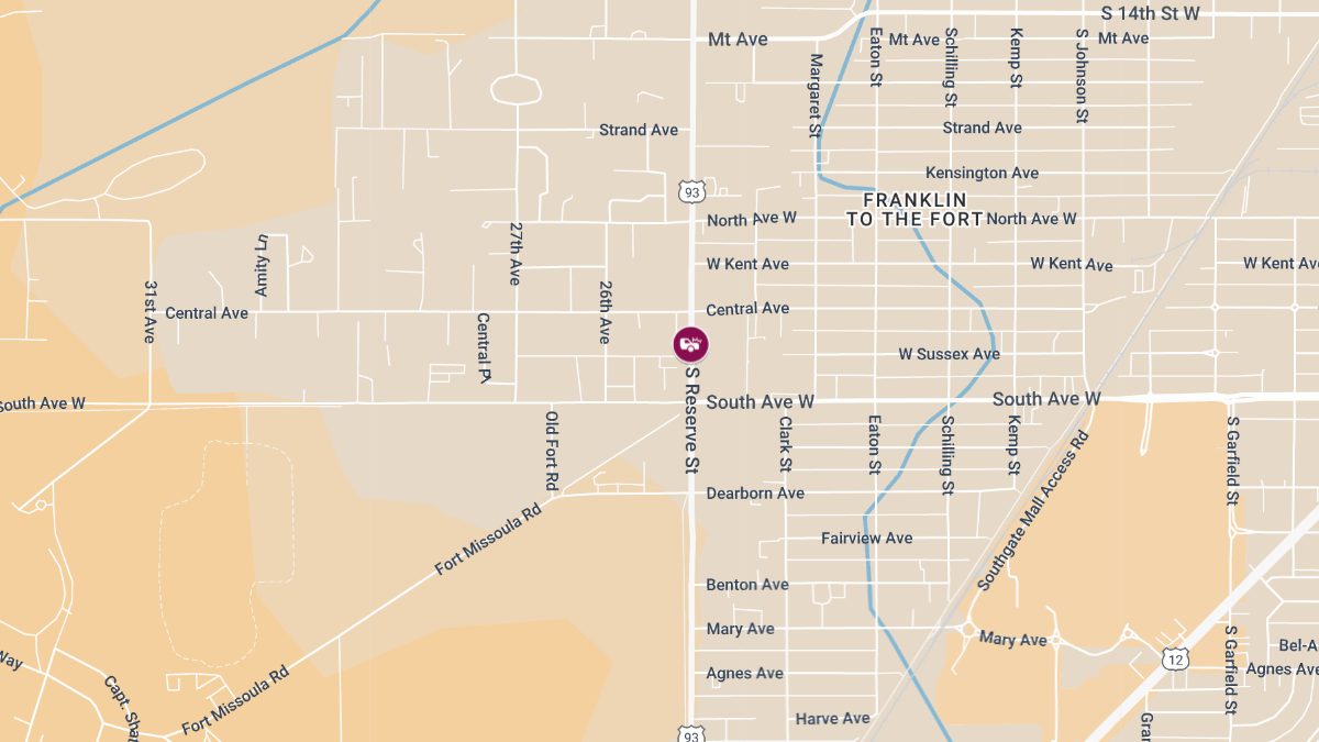 Two-Vehicle Crash with Injuries in Parking Lot Near S Reserve St