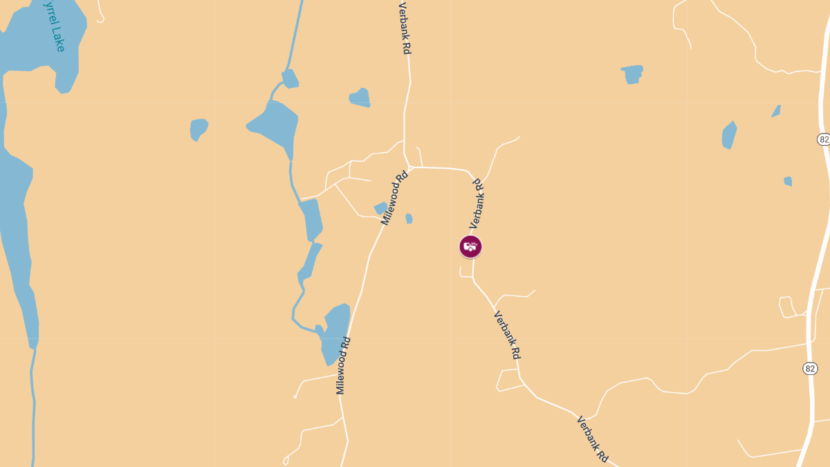 Two-Vehicle Crash with Injuries on Verbank Rd
