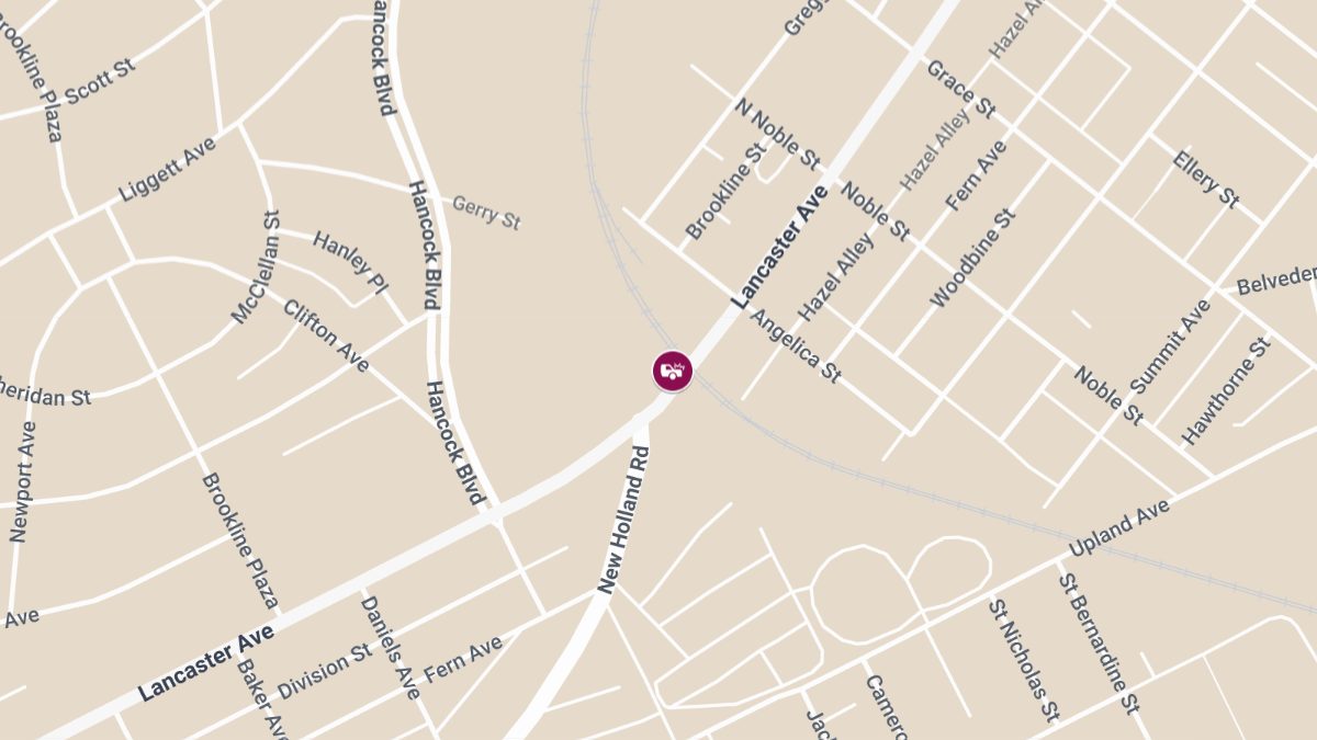 Two-Vehicle Rear-End Collision at New Holland Rd and Lancaster Ave Causes Injuries