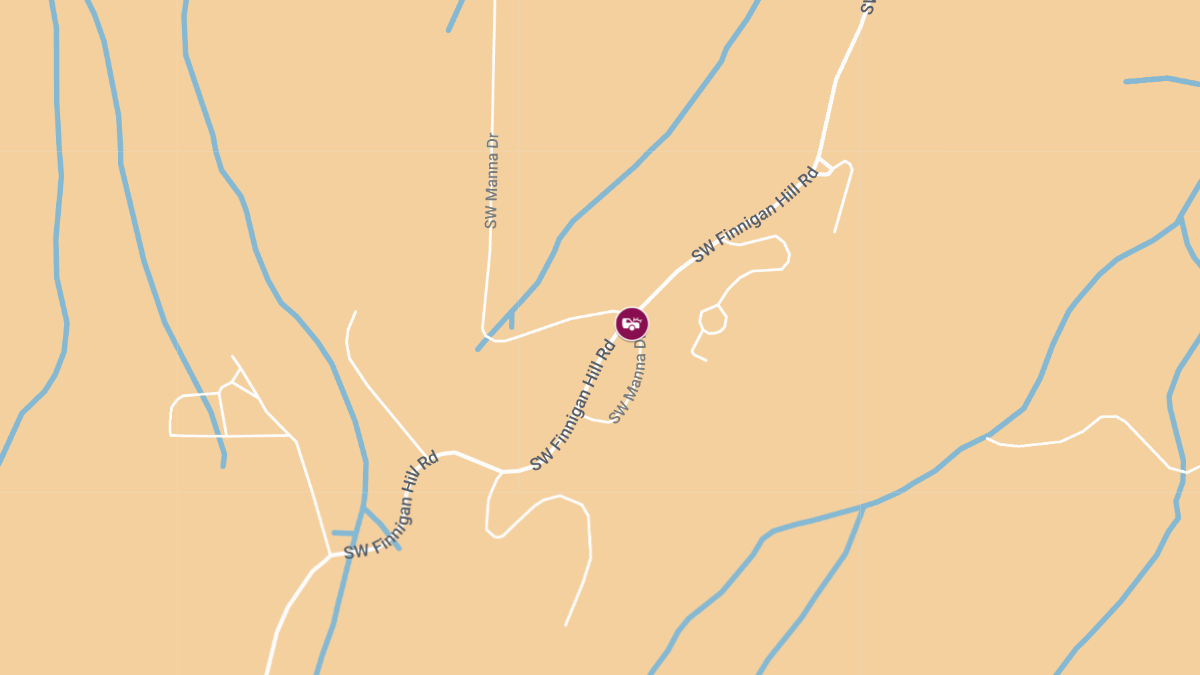 Vehicle Accident with Injuries on SW Finnegan Hill Rd