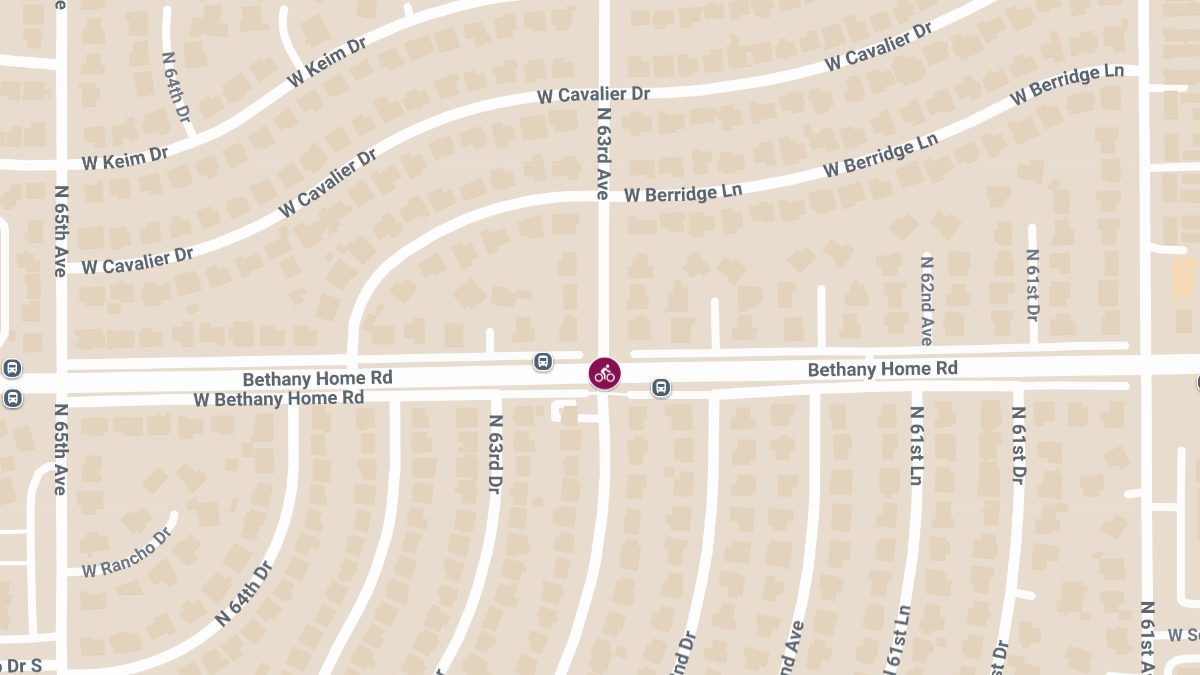 Woman Critically Injured in Bicycle Crash at 63rd Ave & Bethany Home Rd
