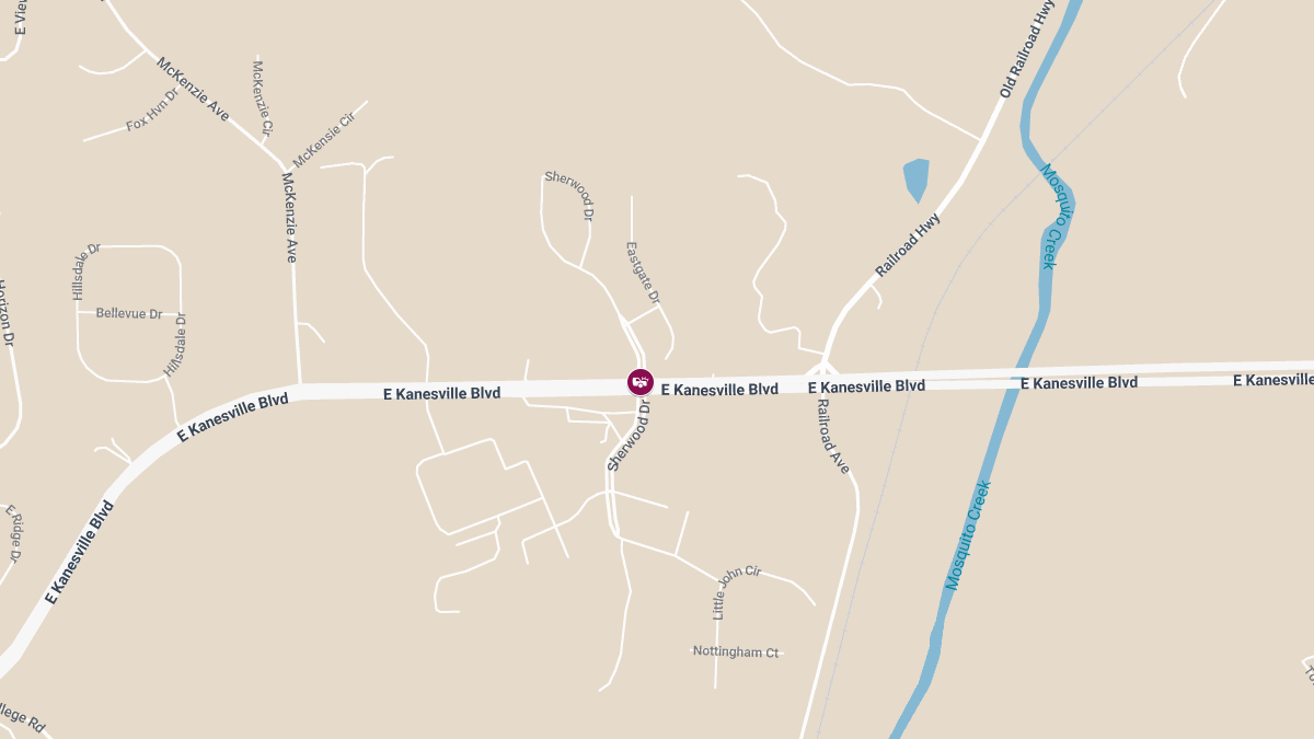 Young Woman Injured in Two-Vehicle Crash at E Kanesville Blvd & Sherwood Dr