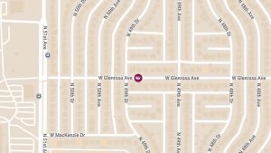 Accident With Injuries at N 49th Dr and W Glenrosa Ave