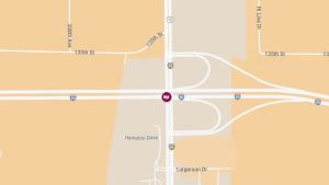 Accident with Injuries at Hwy 15 & Interstate 90