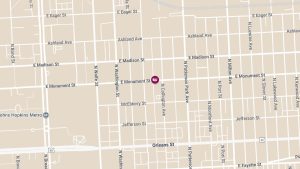 Auto Accident Near East Monument St Injures One