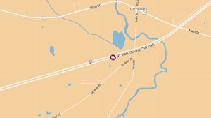 Box Truck Rollover with Injuries on NYS Thruway SB at Mile Marker 101.6