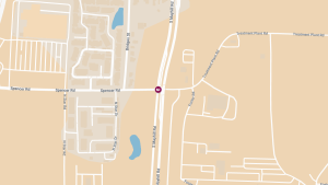Car Crash with Injuries at S Mayhill Rd & Spencer Rd
