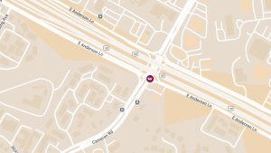 Collision with Injuries at E Anderson Ln Svrd & Cameron Rd 