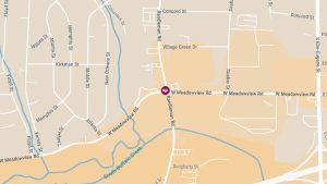 Collision with Injuries at Randleman Rd & W Meadowview Rd