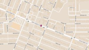 Crash with Injuries Involving Van and Car at Liberty Heights Ave & Grenada Ave