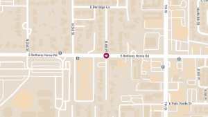 Crash with Injuries Near N 4th Pl and Bethany Home Rd