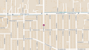 Crash with Injuries Reported Near S Harlan St