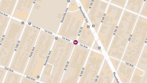 Crash with Injuries Reported at S 6th St & 1st Ave