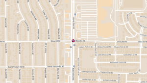 Crash with Injuries at Eubank Blvd NE & Chico Rd NE