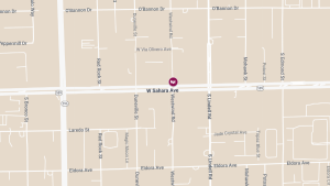 Crash with Injuries at W Sahara Ave & Westwind Rd