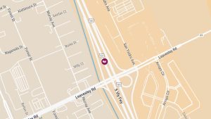 Crash with Injuries on US-101 North Near Leavesley Rd 