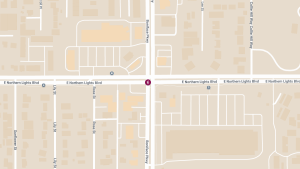 Fatal Pedestrian Crash at E Northern Lights Blvd & Boniface Pkwy