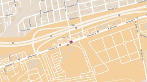 Injuries Reported in Collision at W Mound St & S Glenwood Ave