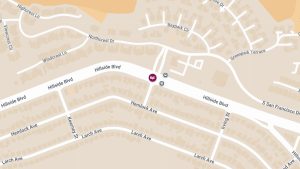 Injuries Reported in Crash at Jefferson St & Hillside Blvd
