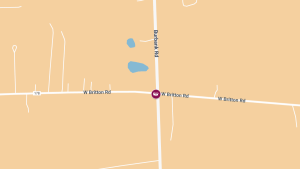 Injury Accident with Minor Vehicle Damage at W. Britton and Burbank Rd