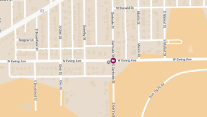 Injury Collision Reported at Gertrude St & W Ewing Ave