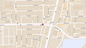 Injury Crash Reported at E Copans Rd & NE 3rd Ave