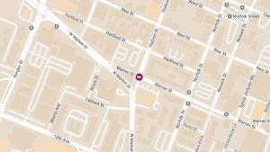 Injury Crash at Hudson St & Warren St