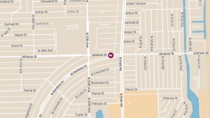 Motorcycle Crash with Injury at Clair Ave & Back Beach Rd